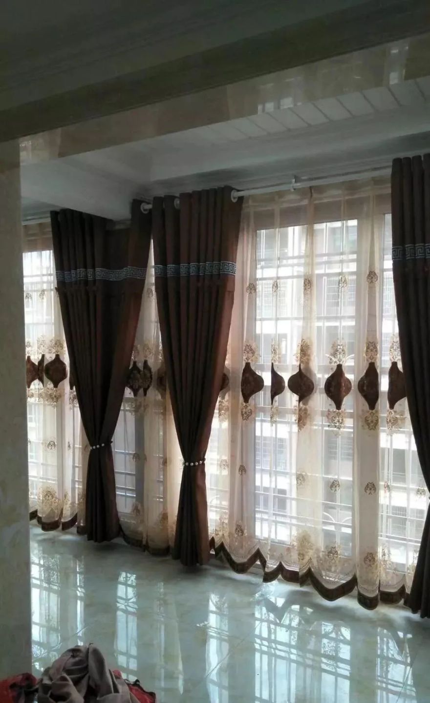 横梁户型窗帘设计解决方案丨网络-29