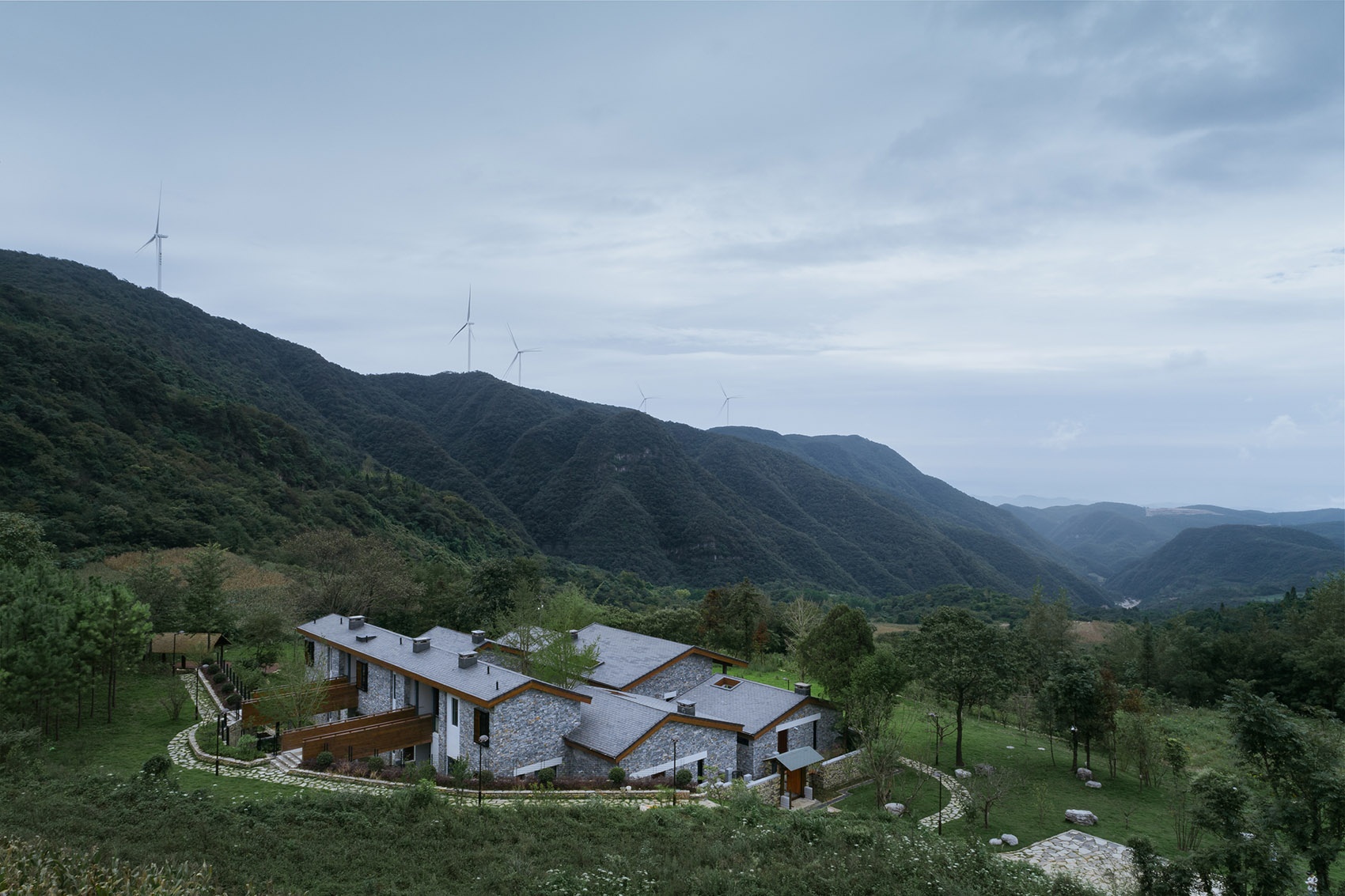 刀田驿山居丨中国湖北丨华中科技大学建筑与城市规划学院见微知筑工作室-7