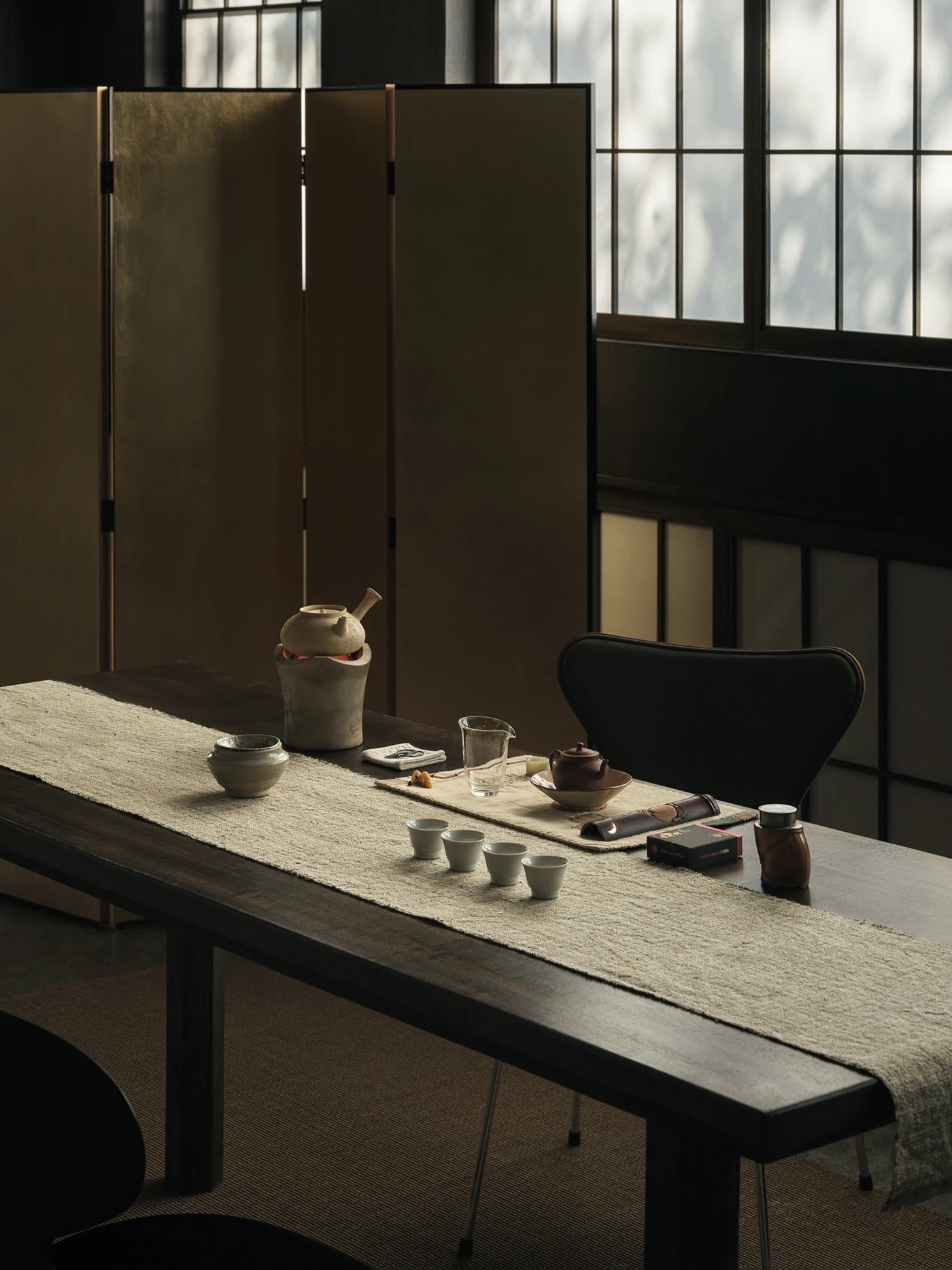 嵉云·茶室丨黄红卫设计-17