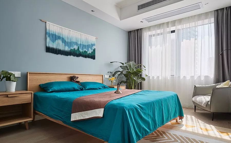 120㎡现代北欧风格公寓，温情舒适的餐厅布置-31