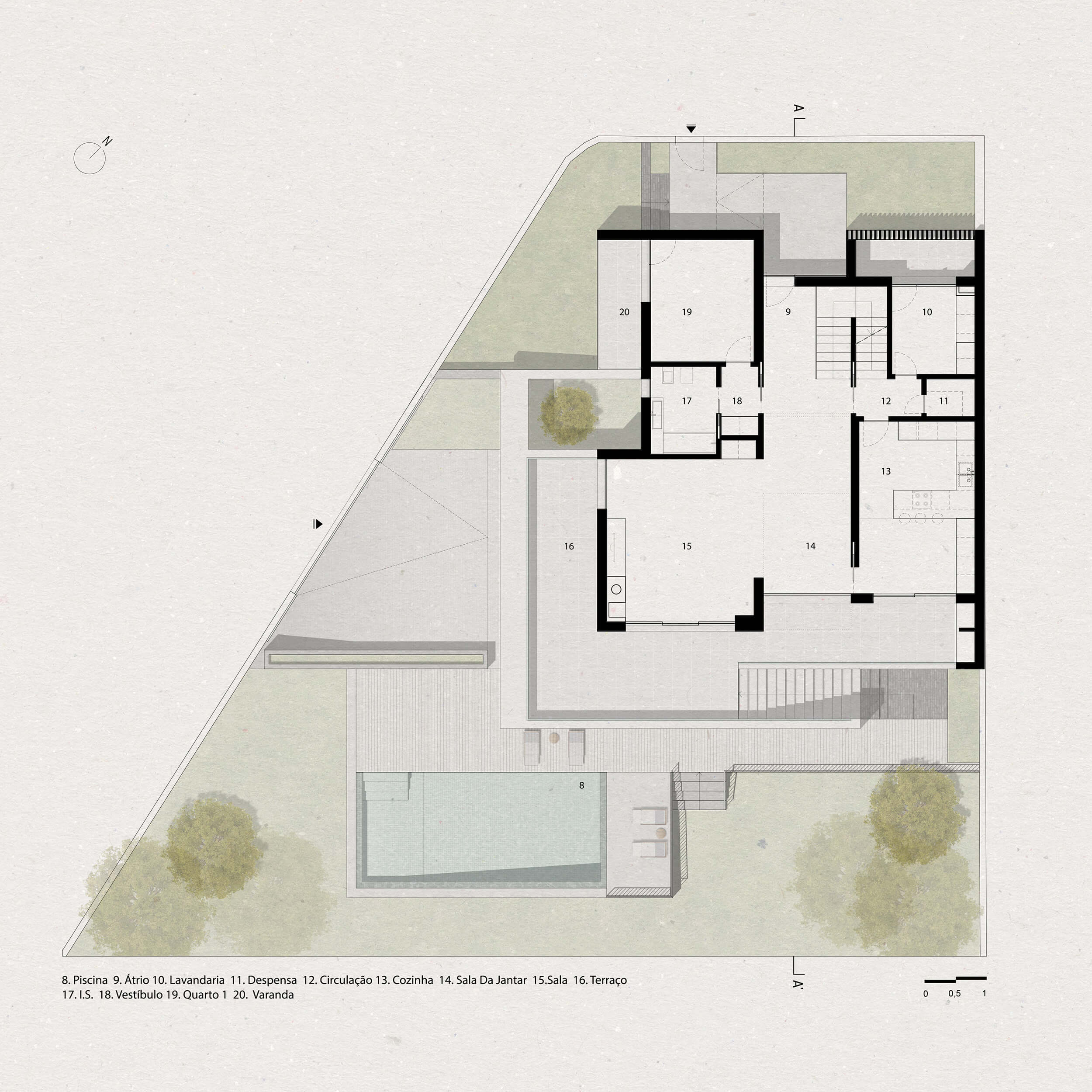 萨兰加尔别墅丨葡萄牙丨estúdio AMATAM-58