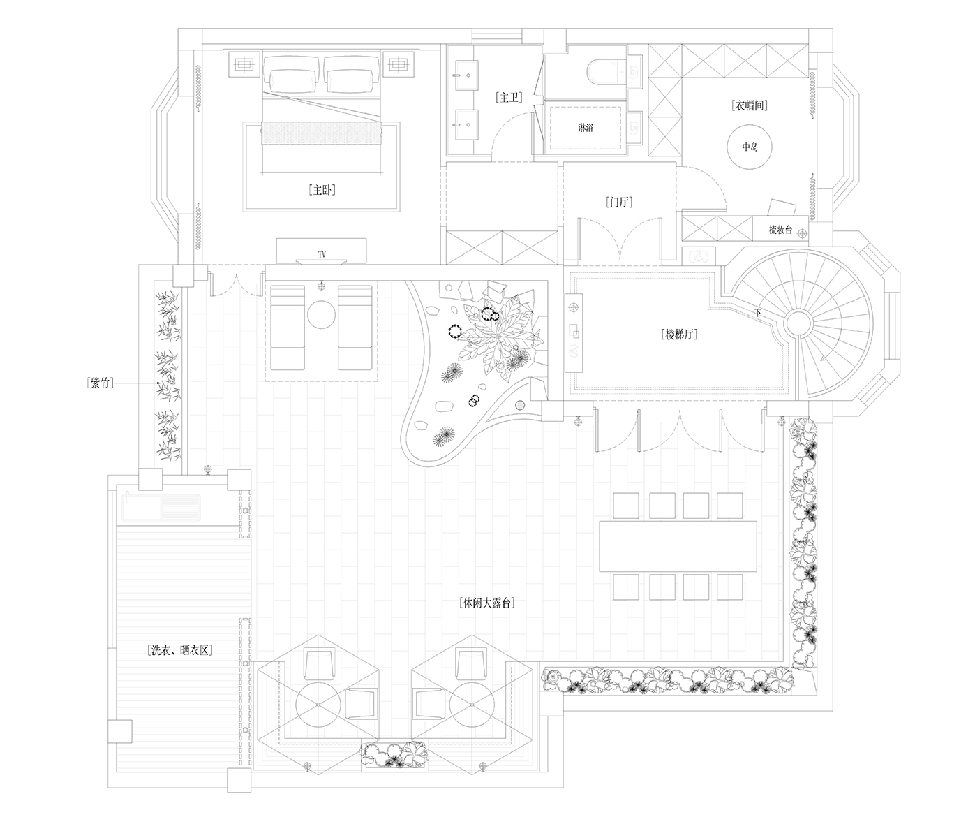 温州原木空间设计工程有限公司 | 现代简约别墅样板间-29