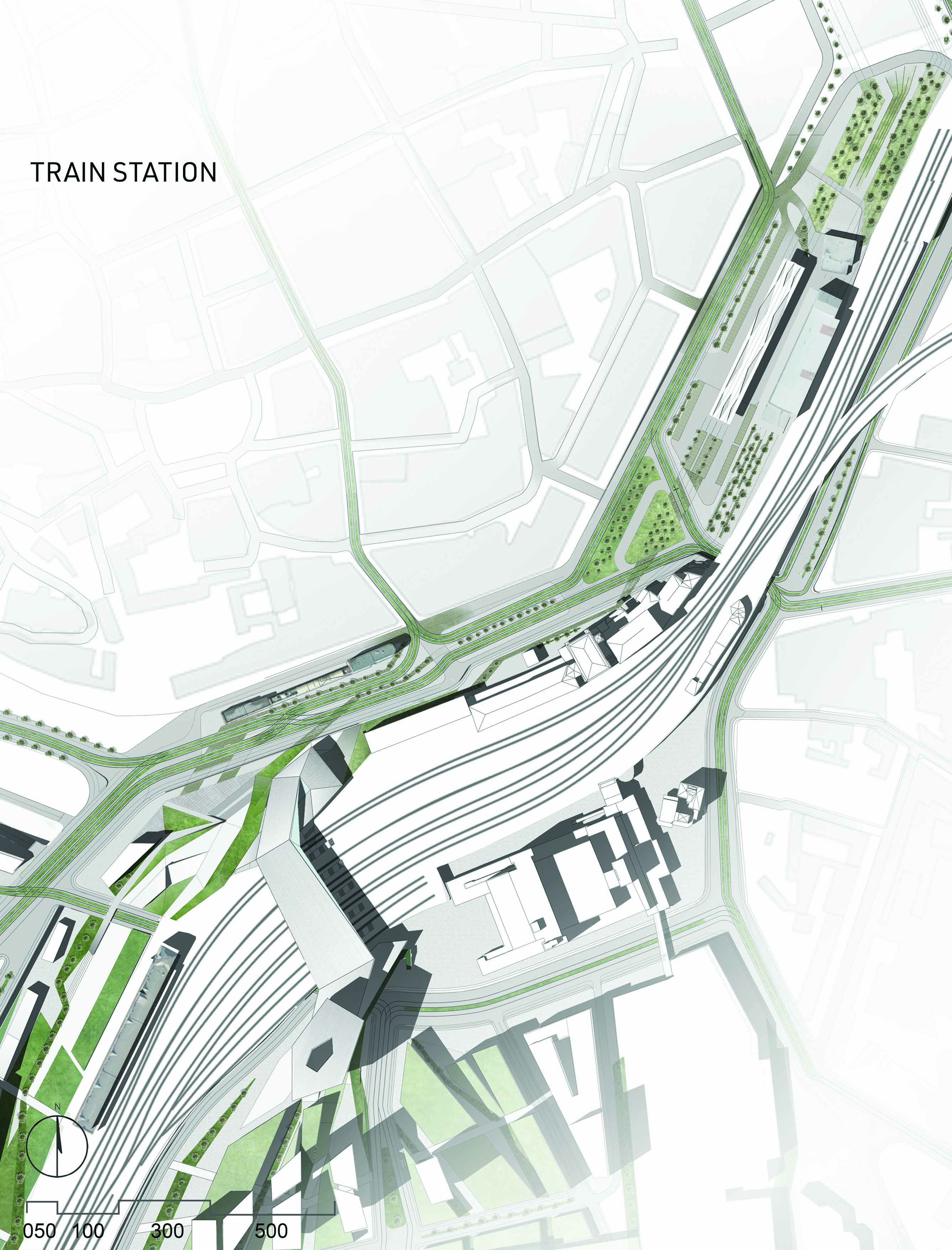 融合城市功能的 Brno 建筑规划-21