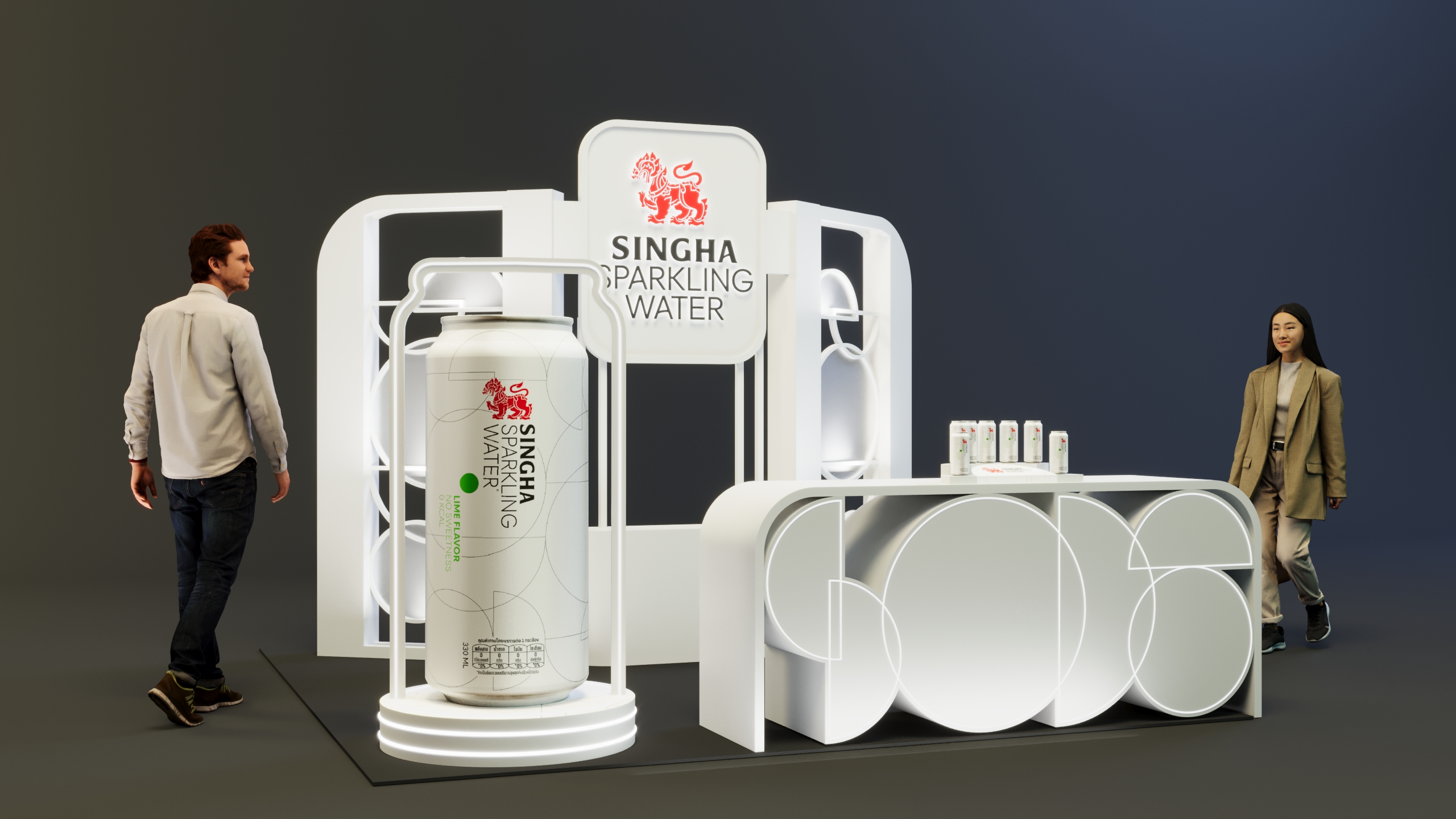 Singha Sparkling Water – Experiential Activation Design-6