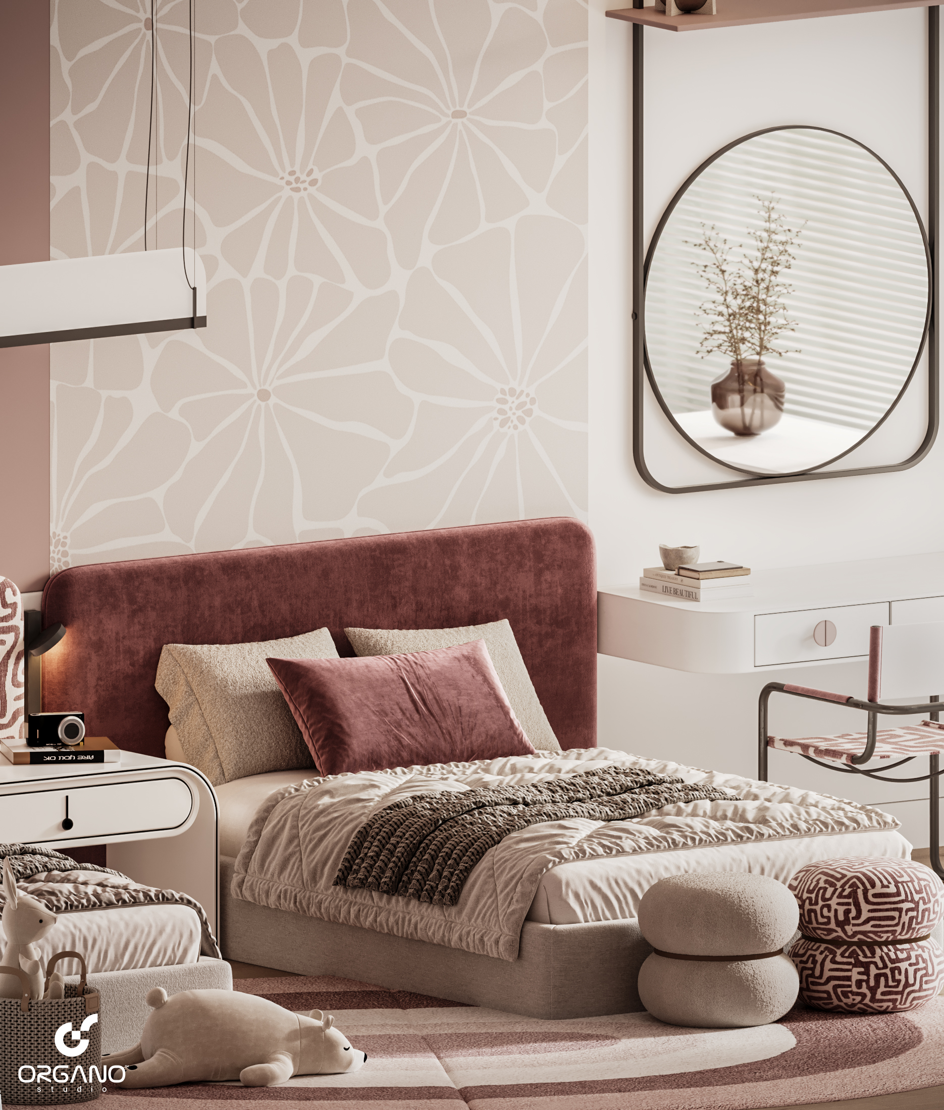 Girls Bedroom Design.-18