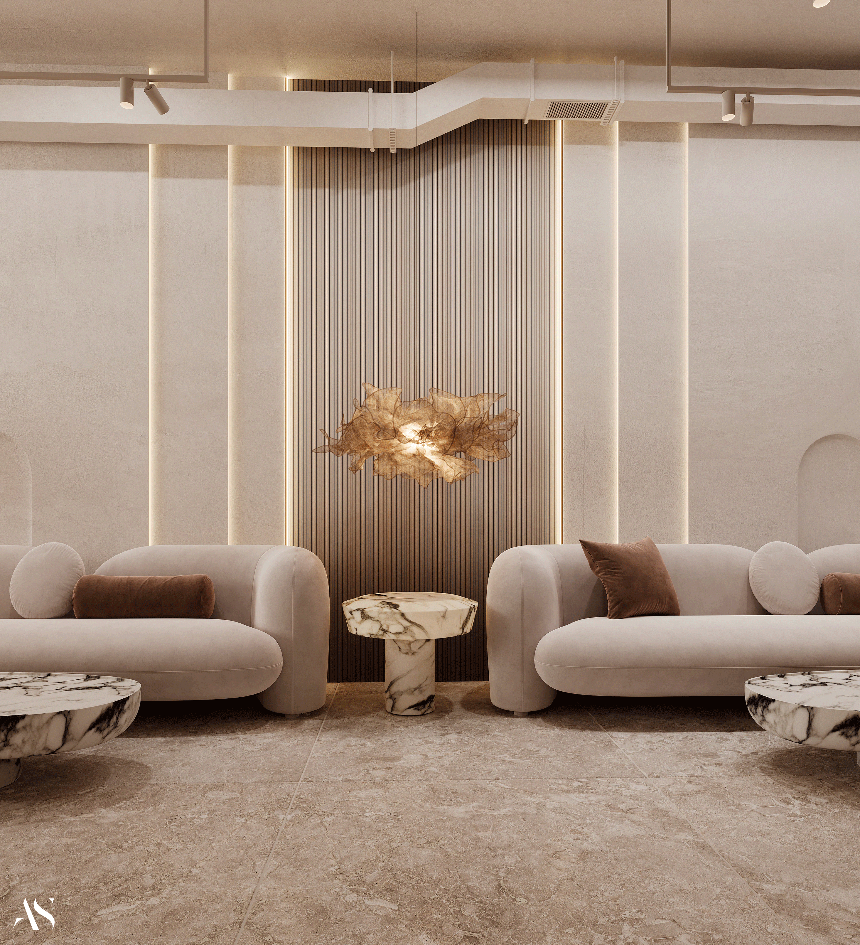 贝拉美容沙龙丨Asmaa Abolila Designs-16