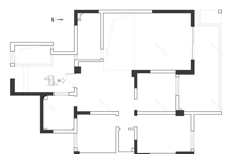 光线与空间的完美融合 · 顶楼平层住宅的创新设计-17