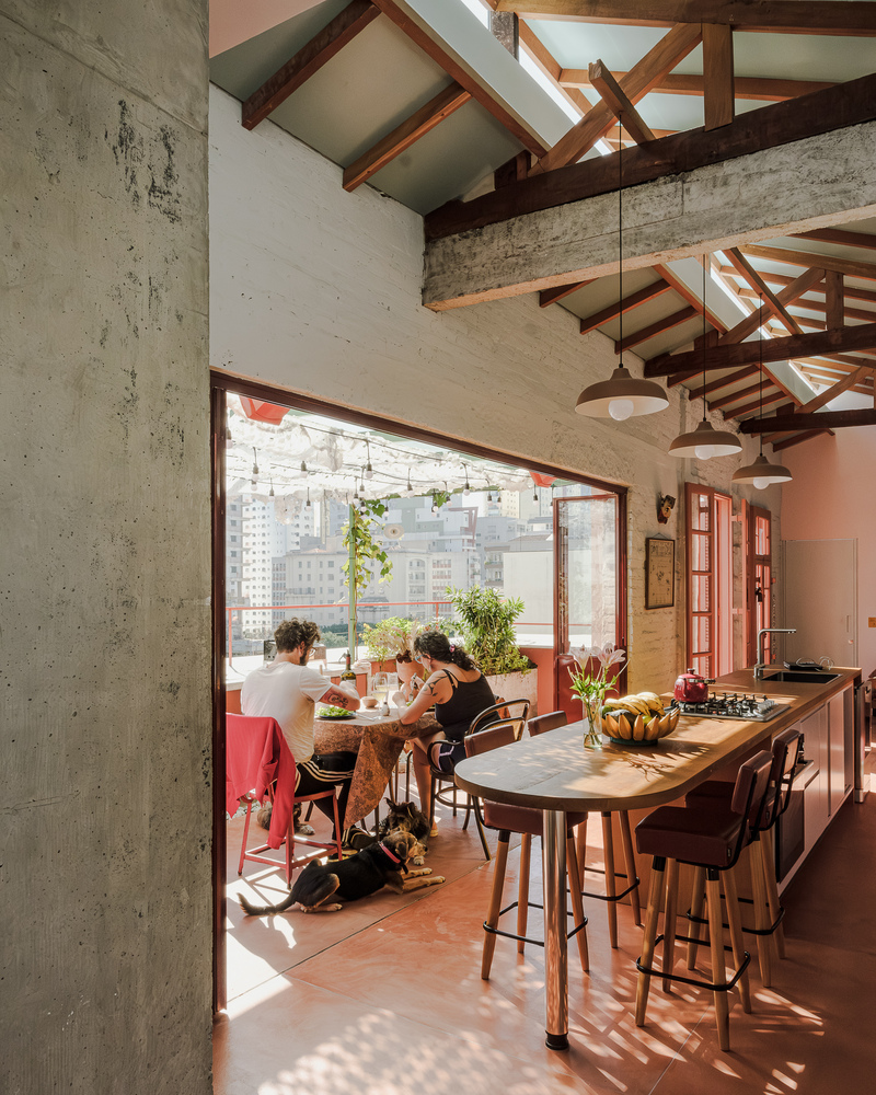 Barão de Tatuí 独特 penthouse 设计丨巴西-12