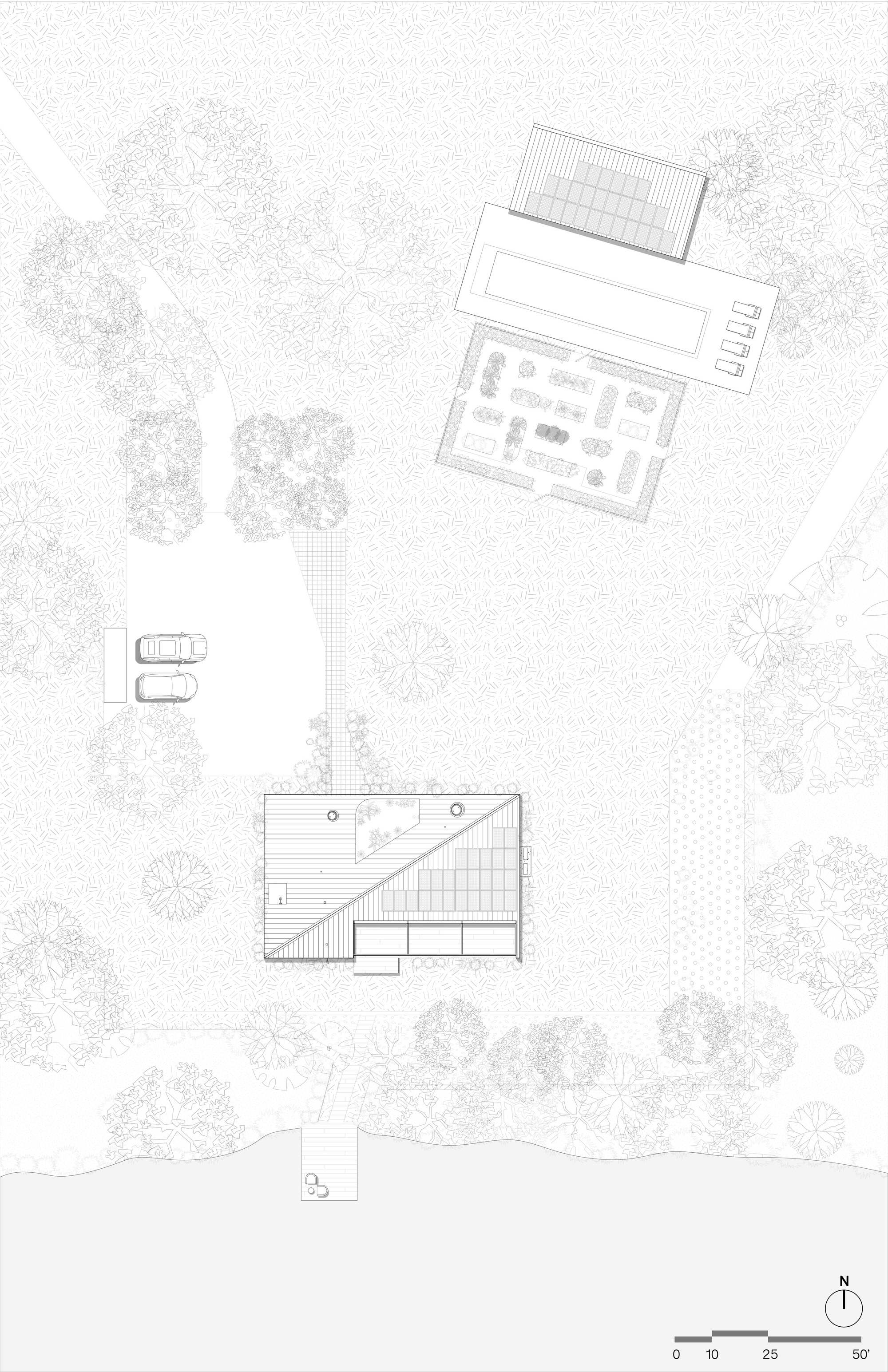 河畔住宅；河边小屋（注：这里根据常见语义给出河畔住宅或河边小屋，但严格按要求只能选一个，若从更简洁通用角度，建议河畔住宅）

最终答案：河畔住宅 丨美国罗德岛丨WORKac-37