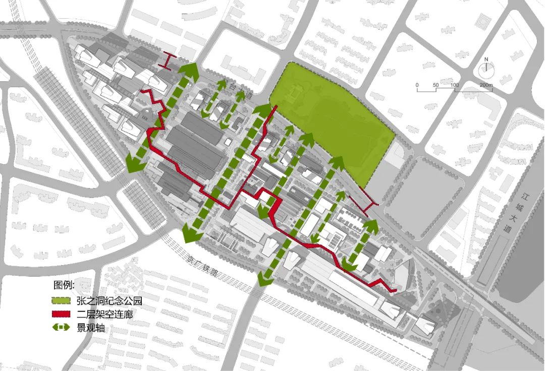 汉阳铁厂工业遗产文化公园城市设计丨SBA·思倍建筑设计-10