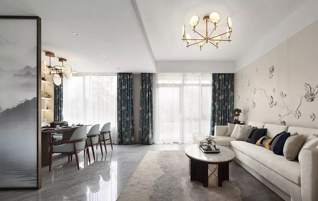 新中式装修风格 | 简约优雅，传统与现代完美结合-83