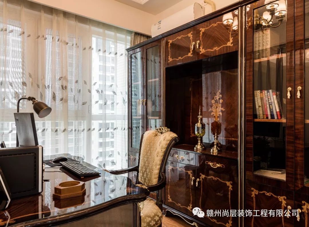 赣州中央星城简约欧风家居设计-48