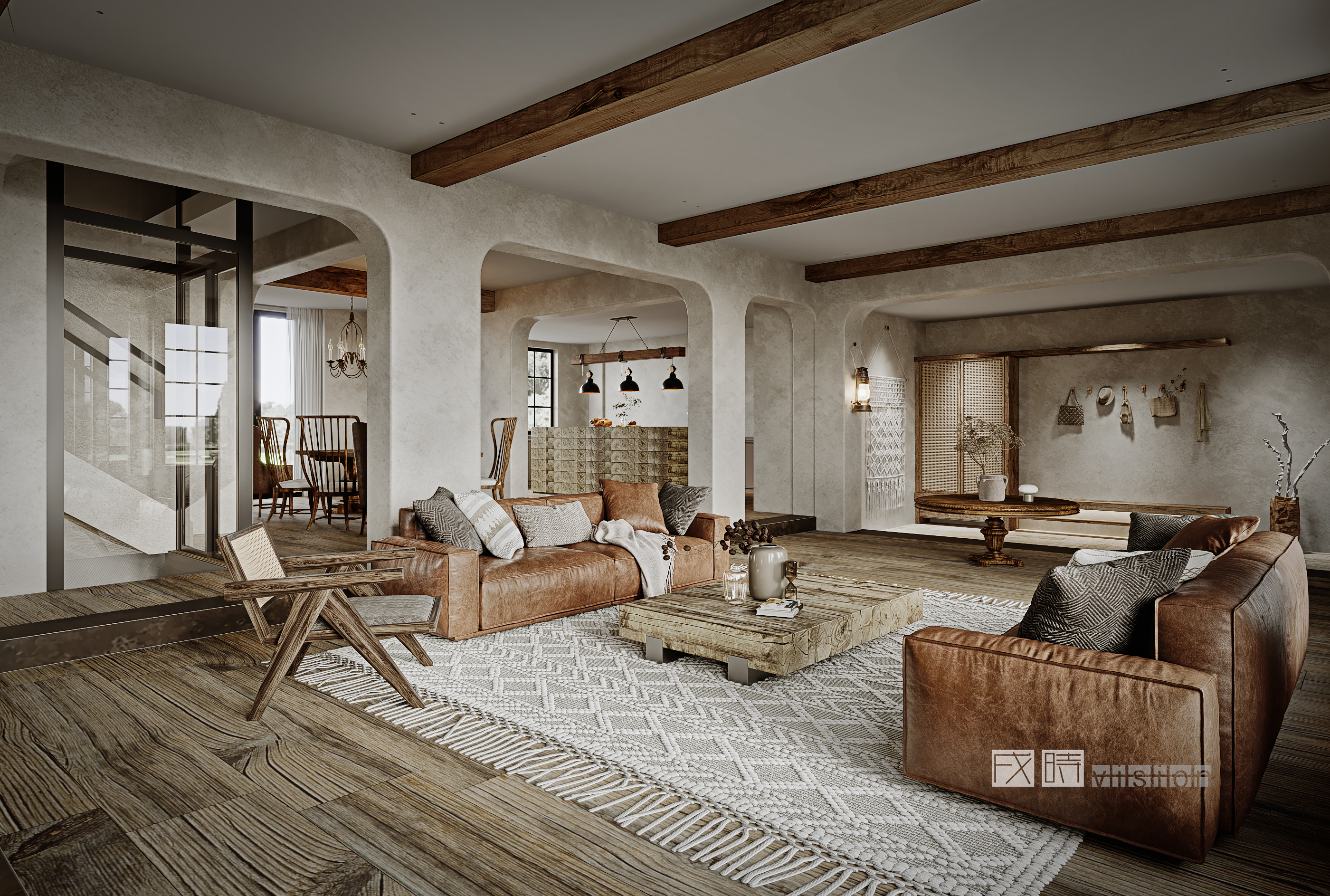 现代简约公寓设计，打造舒适生活空间-4