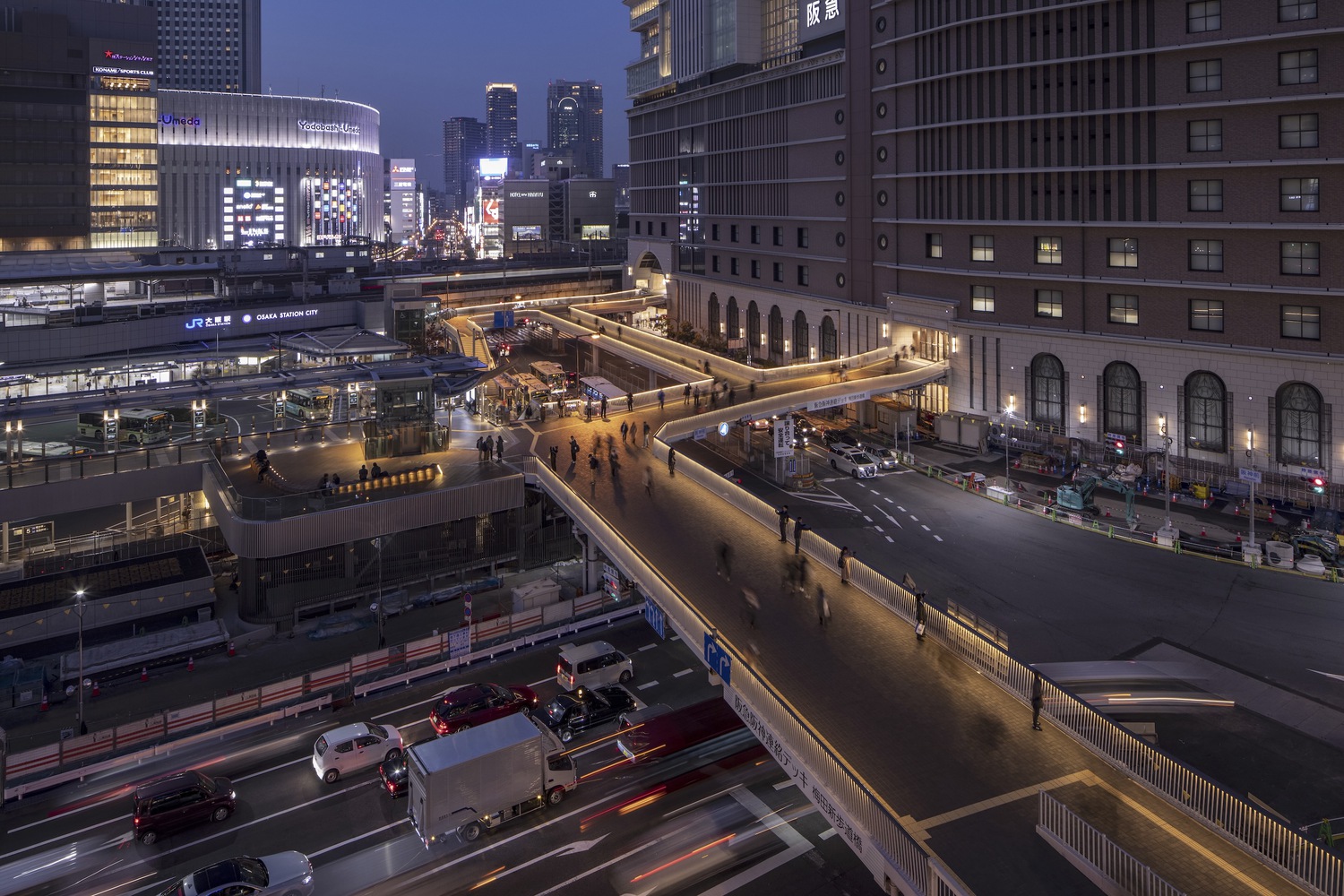 大阪 Umeda 双塔南楼丨日本大阪丨不详-28