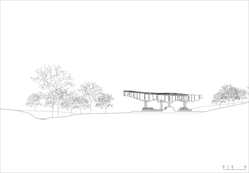 林间庇护所 - Xylem 展亭，美国 / Kéré Architecture-40