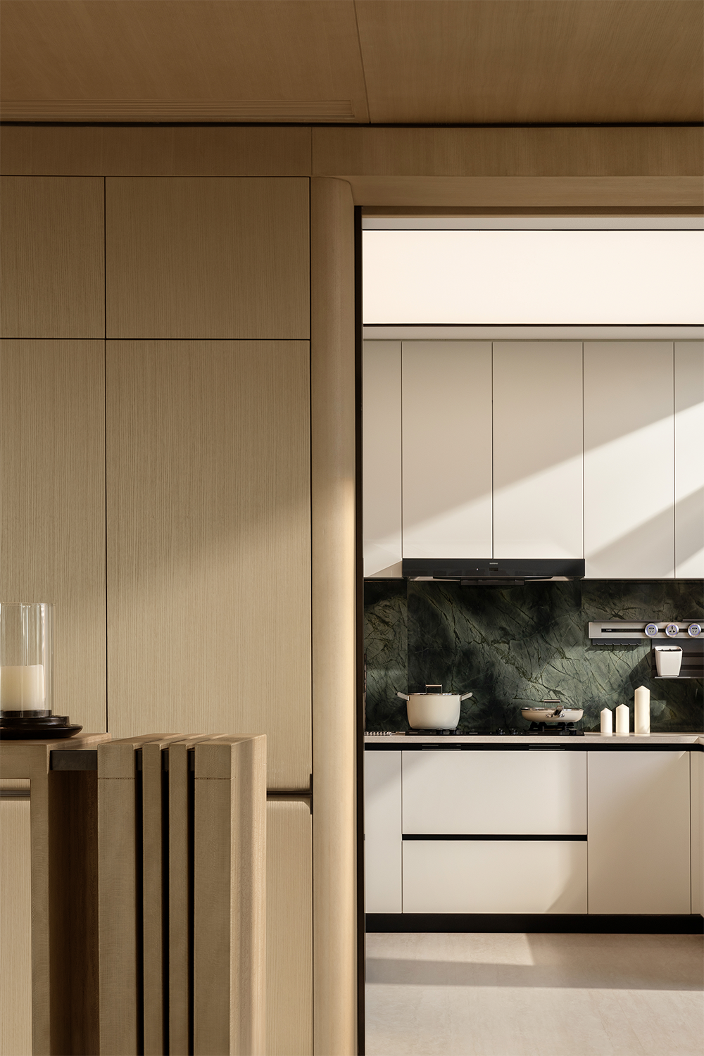 万华成都麓湖黑鉐岛上叠别墅样板间丨中国成都丨深圳市盘石室内设计有限公司,万华室内设计中心-22