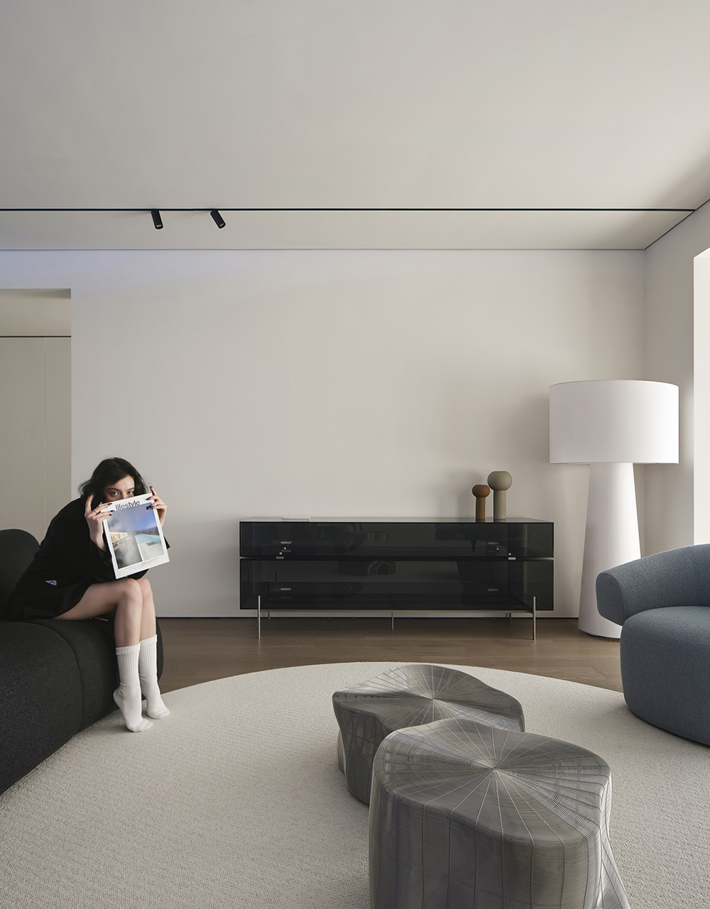 极简纯净的家  邸岸空间设计项目丨中国南京丨邸岸空间建筑设计-45