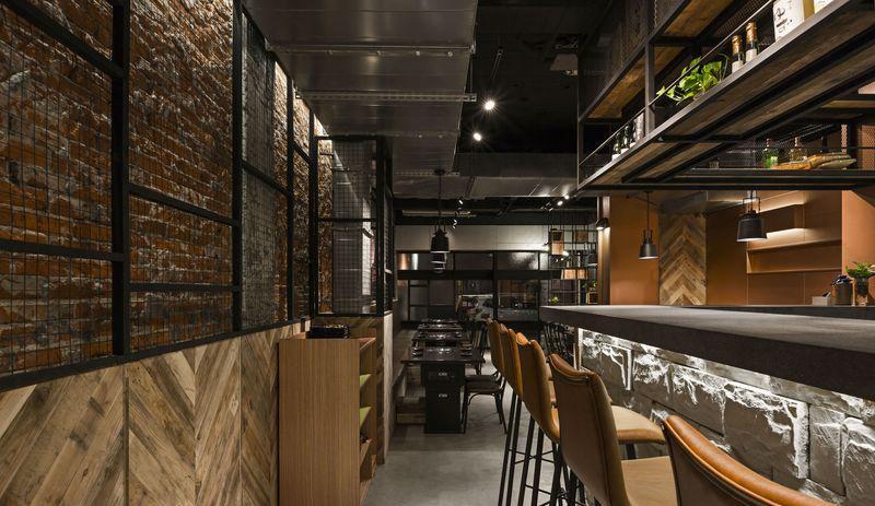 重塑工业仓库,高价和牛烧肉店的设计之旅-32