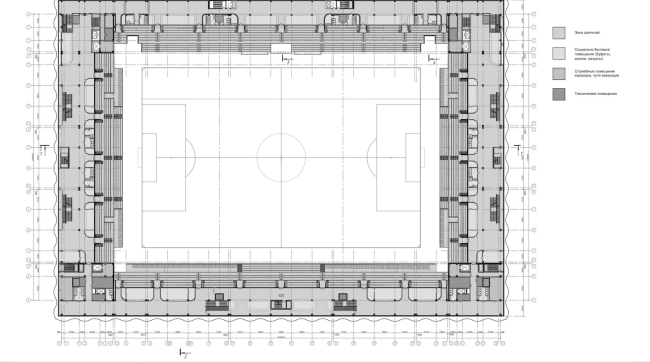 多功能综合体“斯巴达克”足球场丨俄罗斯莫斯科-59
