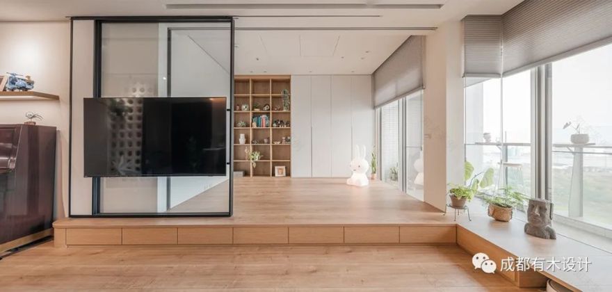 原木温润现代简约景观宅丨思锐-27