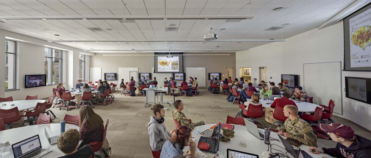 美国弗吉尼亚理工学院新教学楼-16