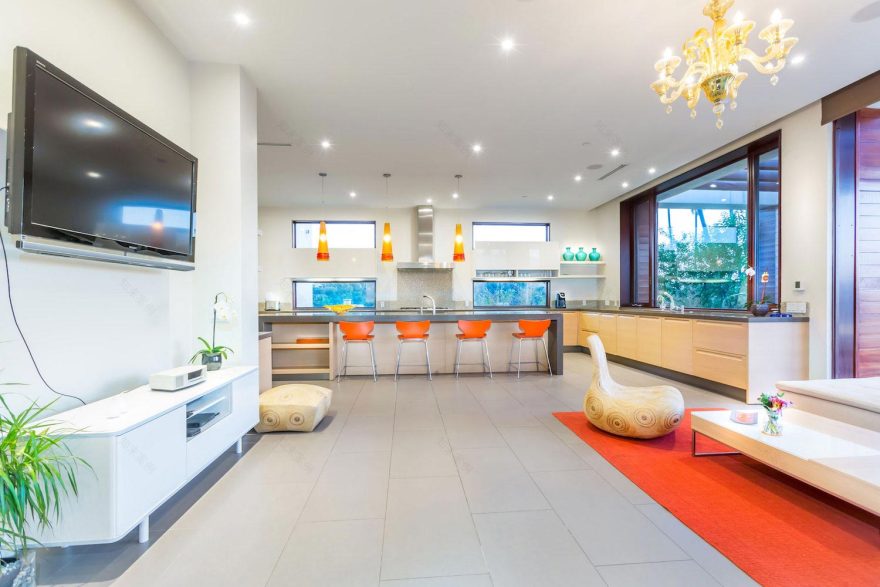 加州比佛利山庄绿色全景豪华住宅-17