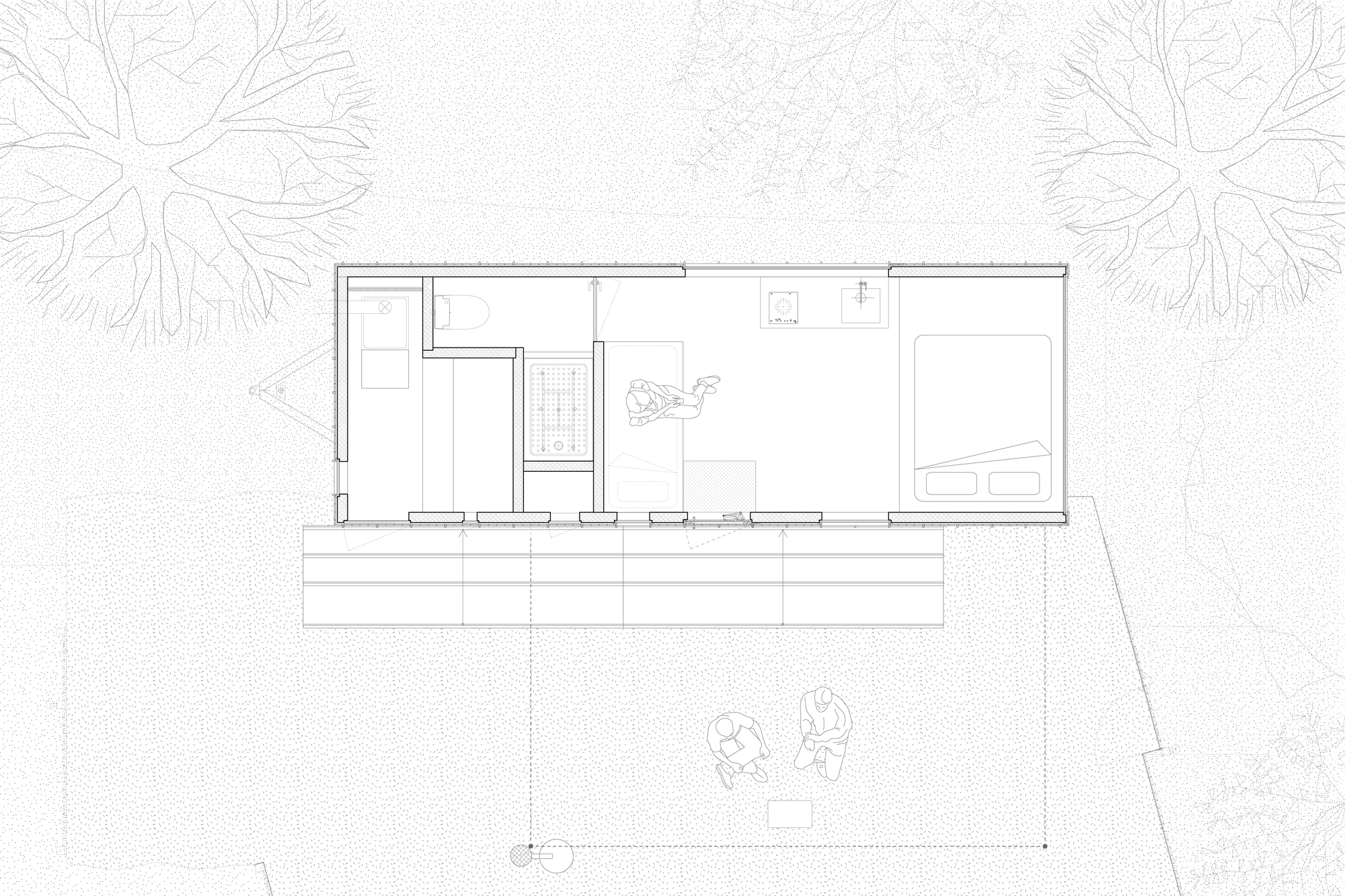 地球舟洞穴移动小屋丨日本丨PAN Projects-17