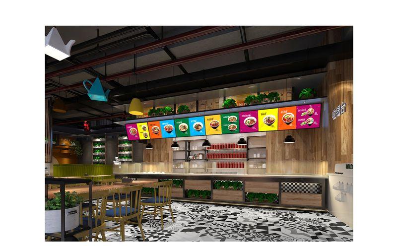 复古工业风餐厅设计 | 呼和浩特七彩城快乐阿健-8