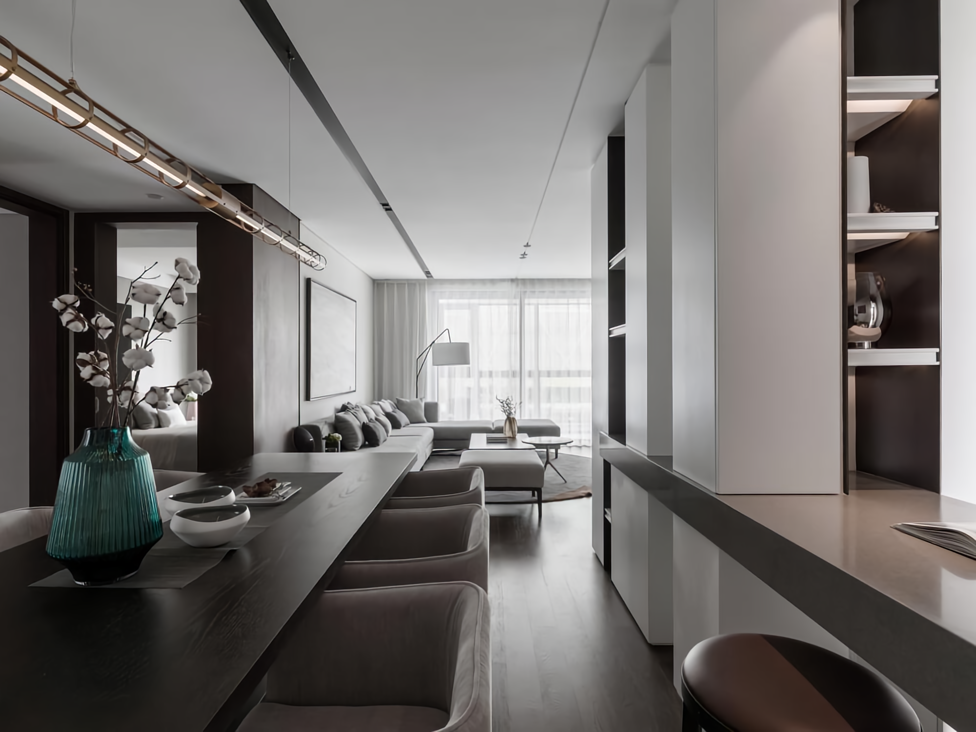 中国 | 亚新紫藤样板房180户型 | 居住空间 | 近境制作 | 唐忠汉-8