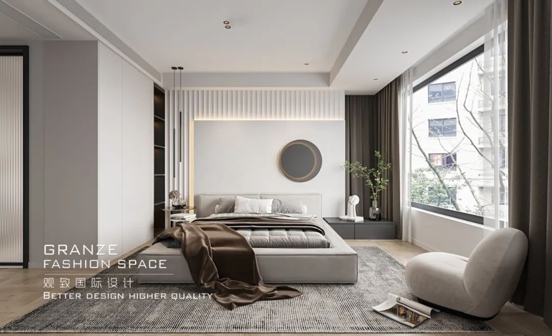 金地中心现代简约大宅丨中国淮安丨观致国际设计-35