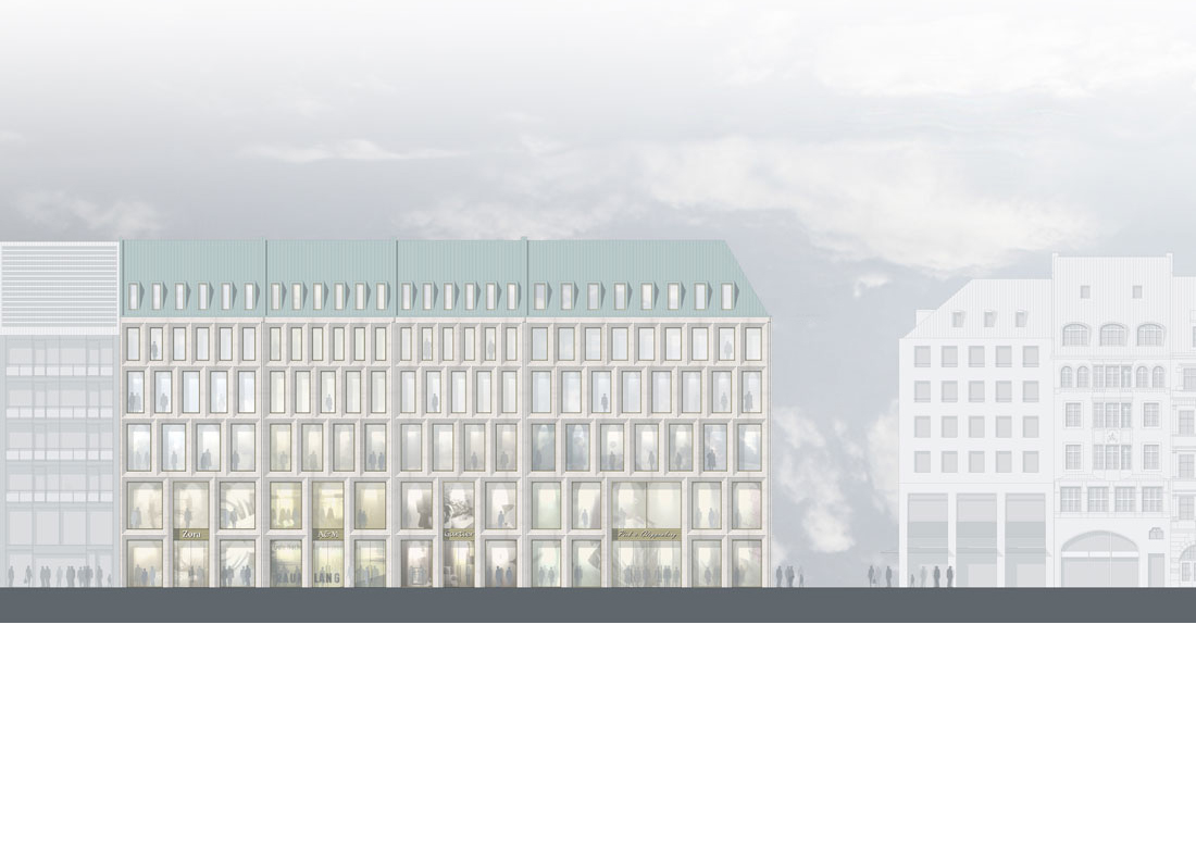 Geschäftshaus Neuhauser Straße, München – Kleihues + Kleihues-7