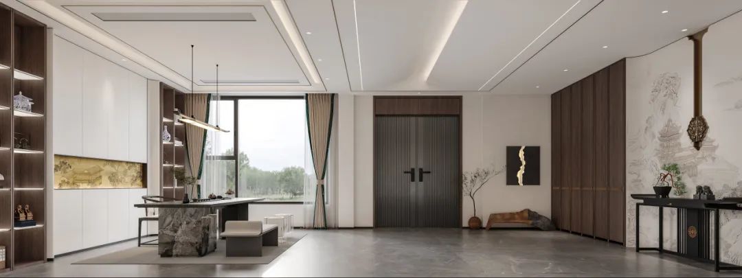 漂亮优雅  现代中式别墅（上）-13
