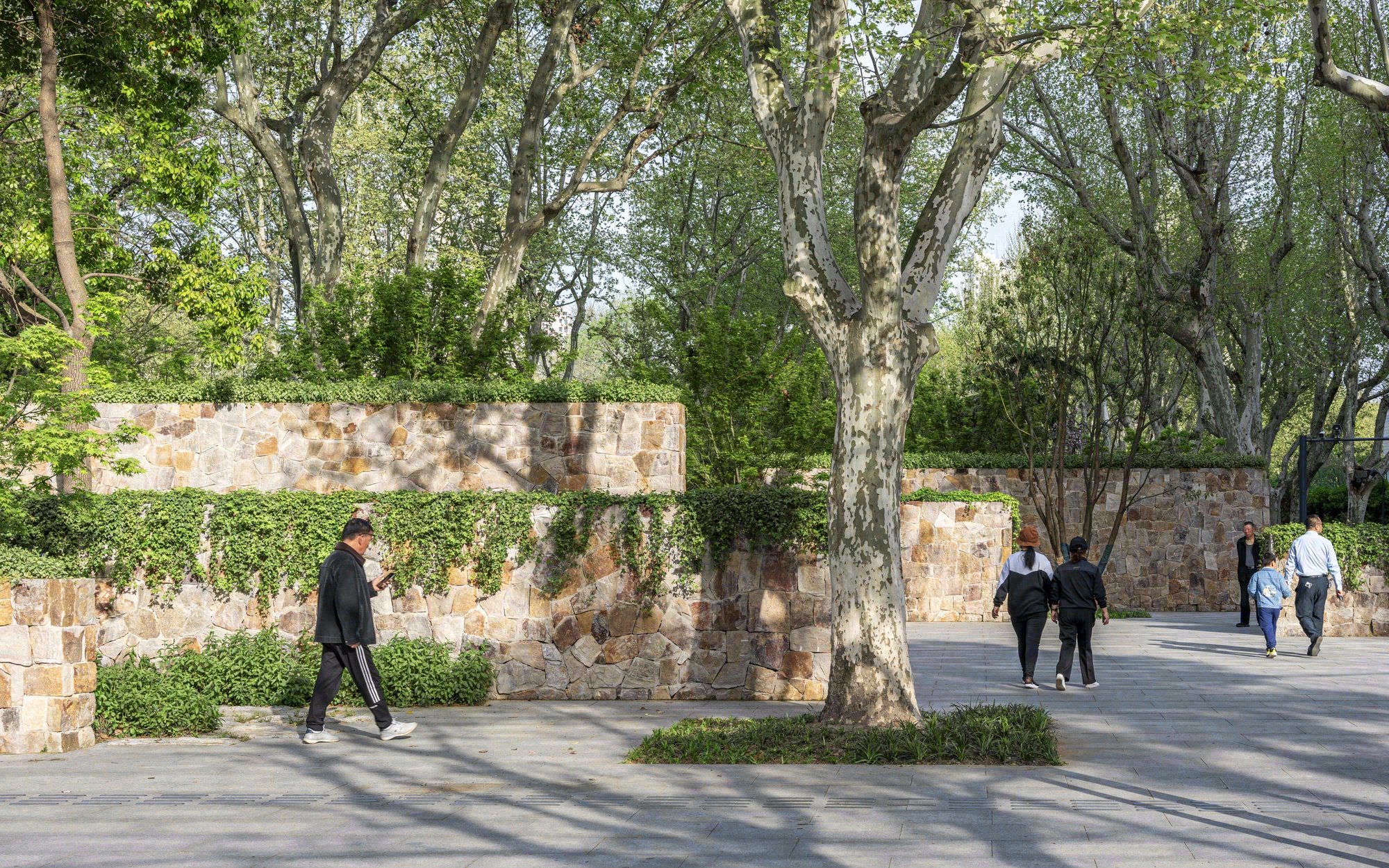 和平公园六号门改造丨中国上海丨Atelier Z+-14