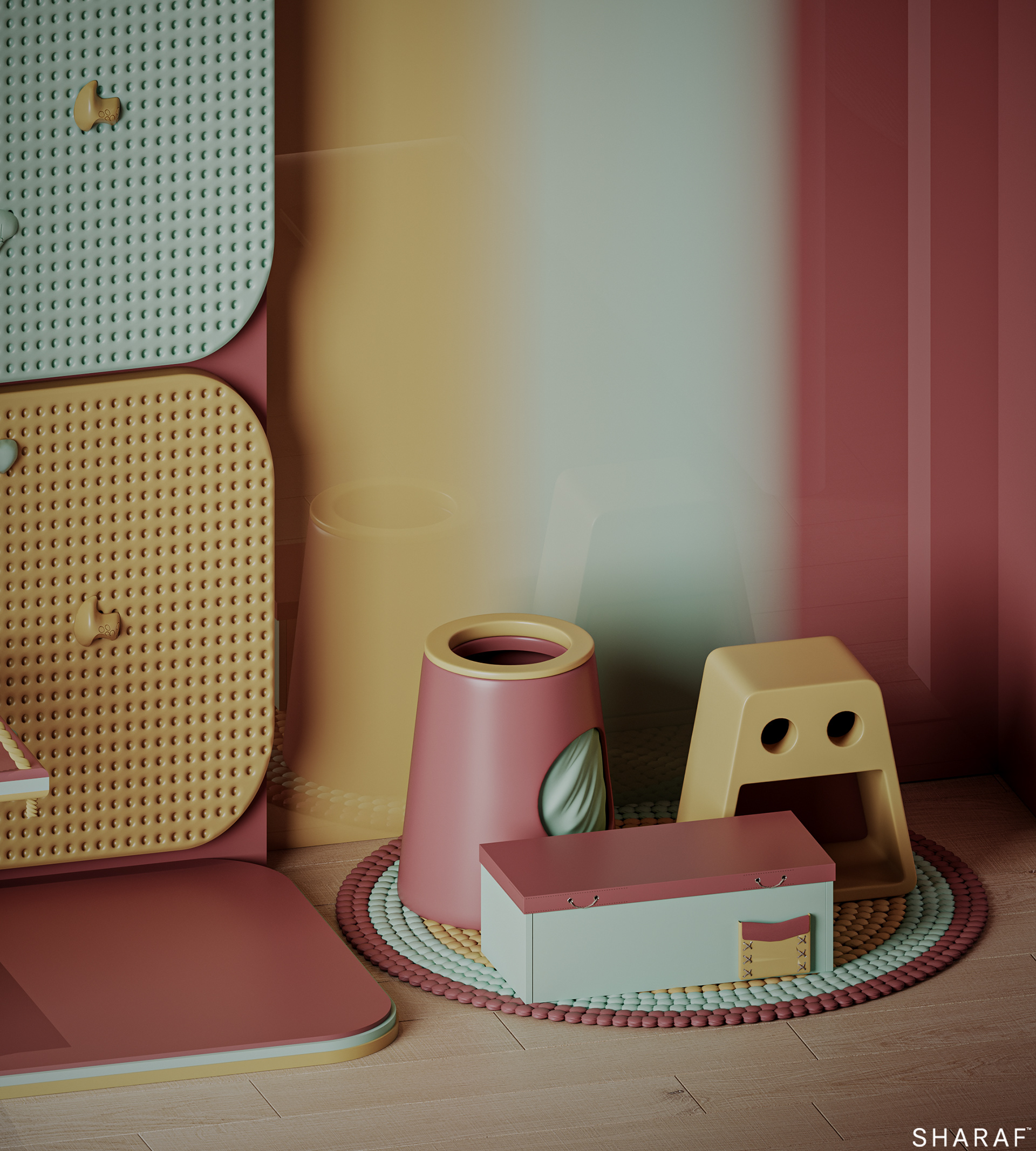 女孩卧室丨波兰丨MOHAMED SHARAF-35