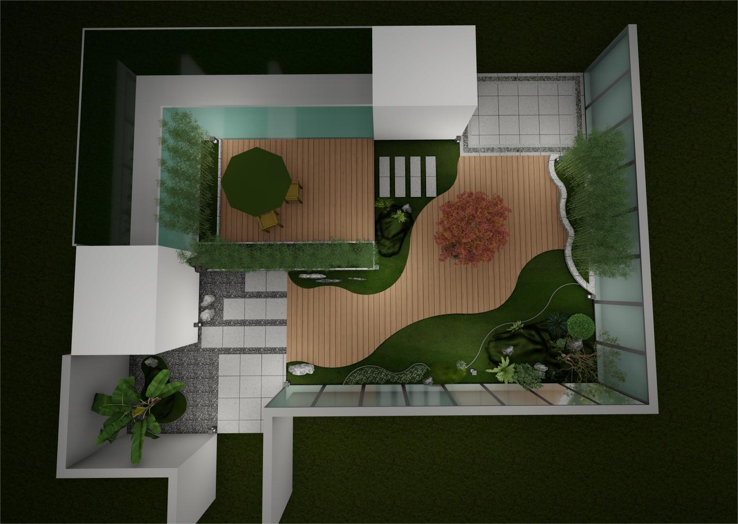 现代简约风格庭院设计-16