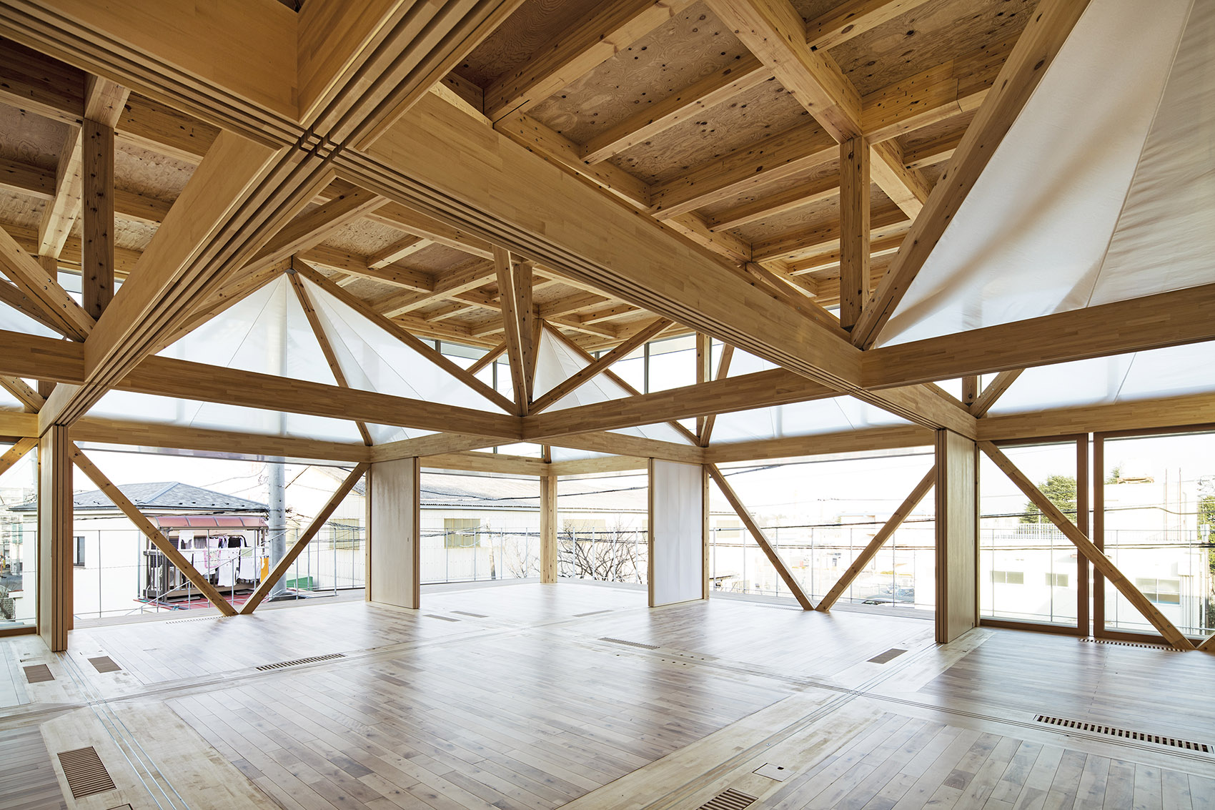 百变空间 & 工厂改造的多功能社区中心，日本 / Aki Hamada Architects-92