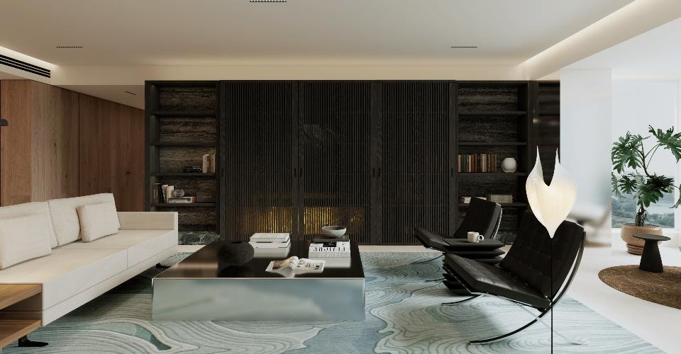 木卡建筑设计 · 上海350㎡滨江景观宅丨中国上海丨上海木卡建筑设计-20