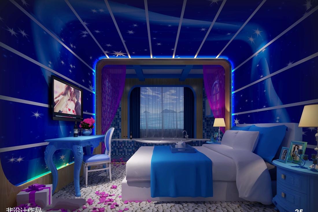 深圳一誓玫瑰主题酒店设计 | 十大特色客房鉴赏-19