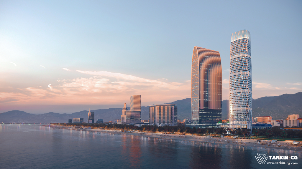 TarkinCG - Seaside Luxury Hotel Project Render-0