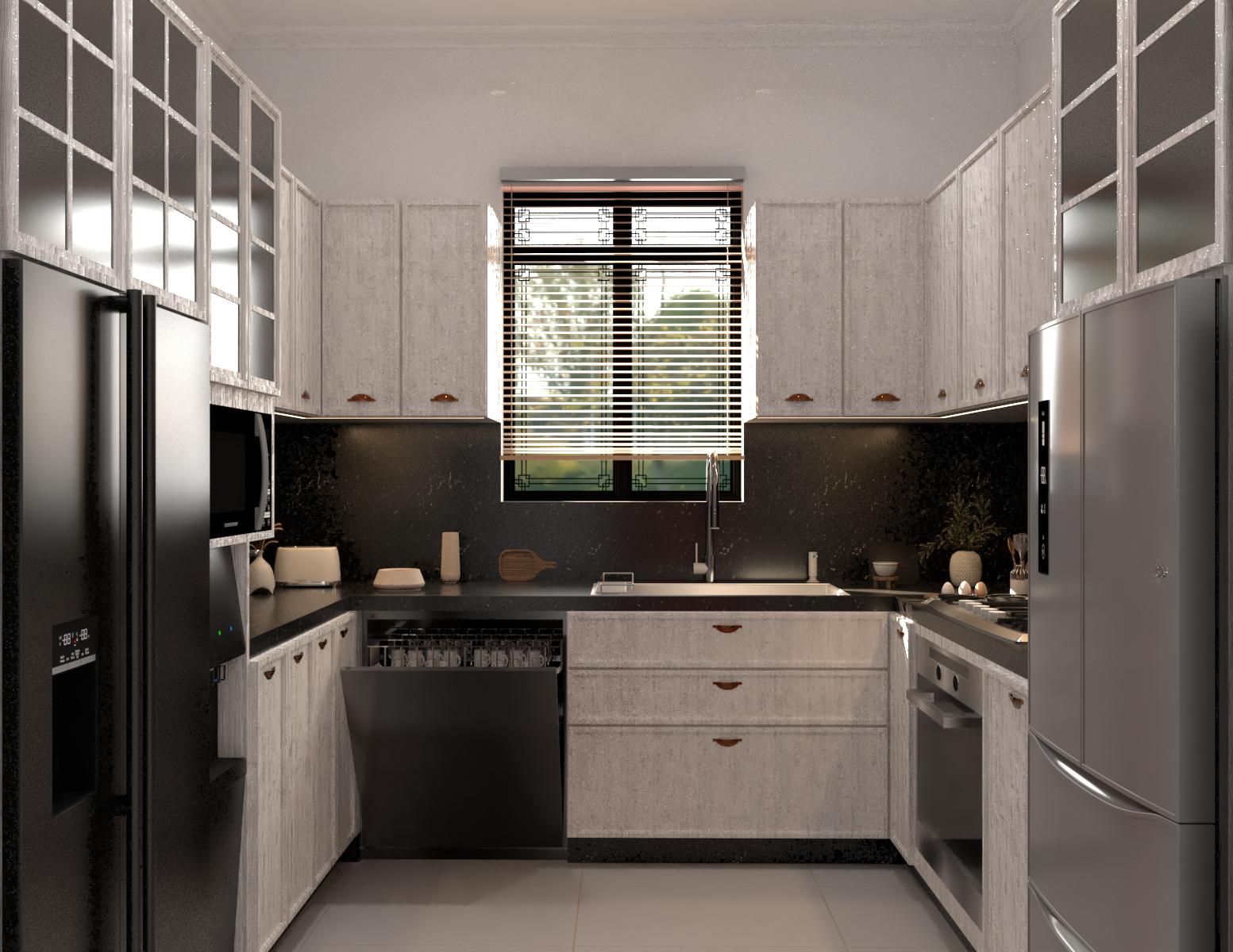 Modern Classic Apartment Interior Design-4