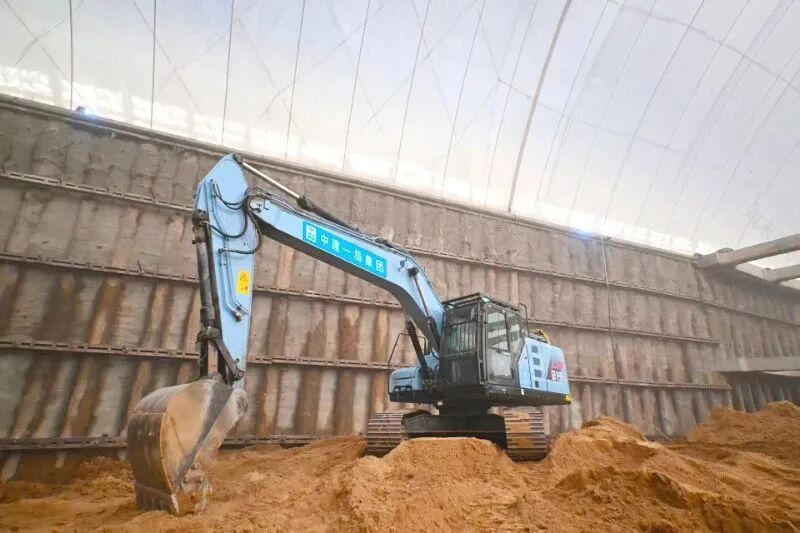 北京市委书记尹力调研中建一局承建的光源里棚户区改造项目-47