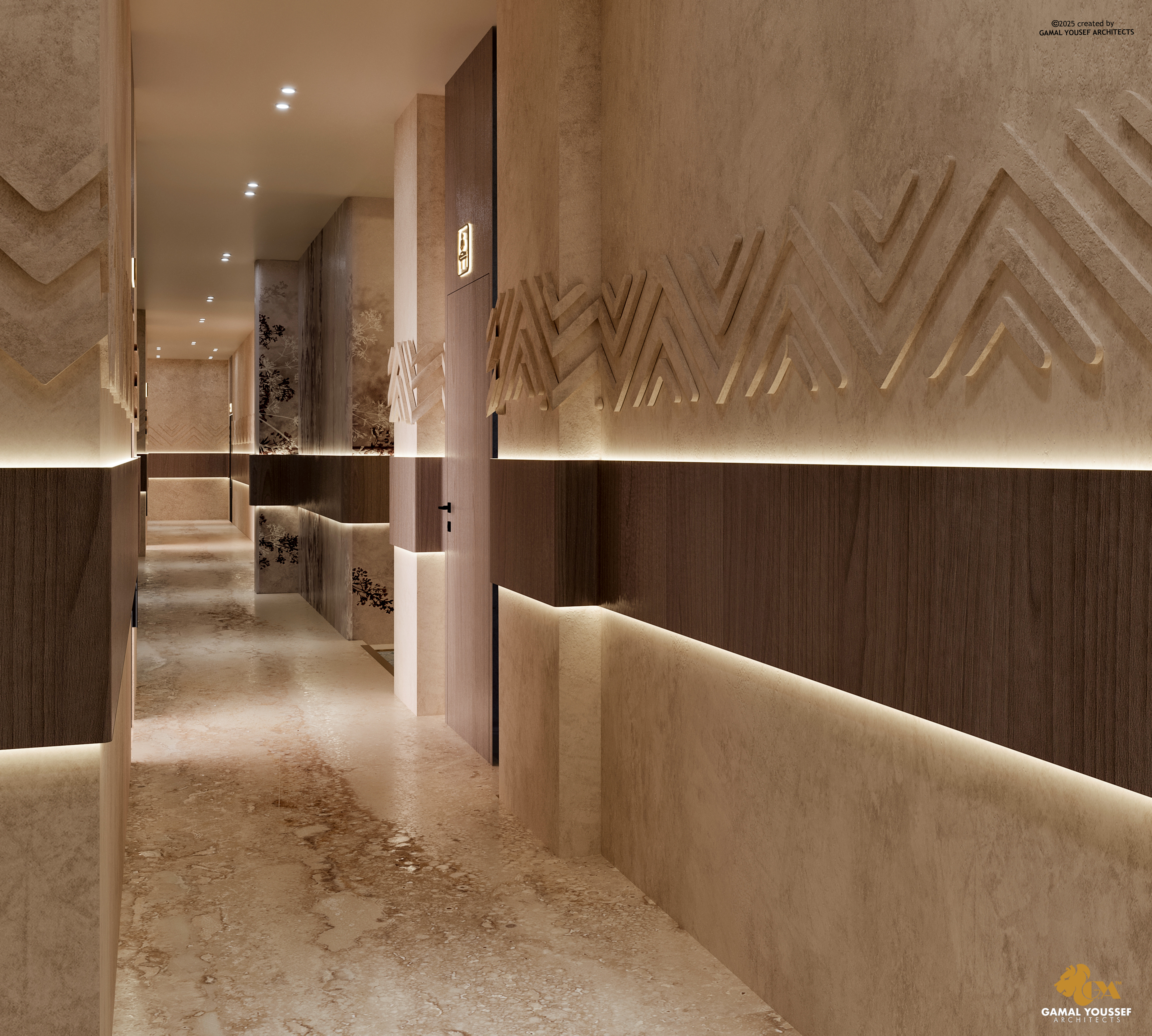 Wabi  sabi spa走廊-3