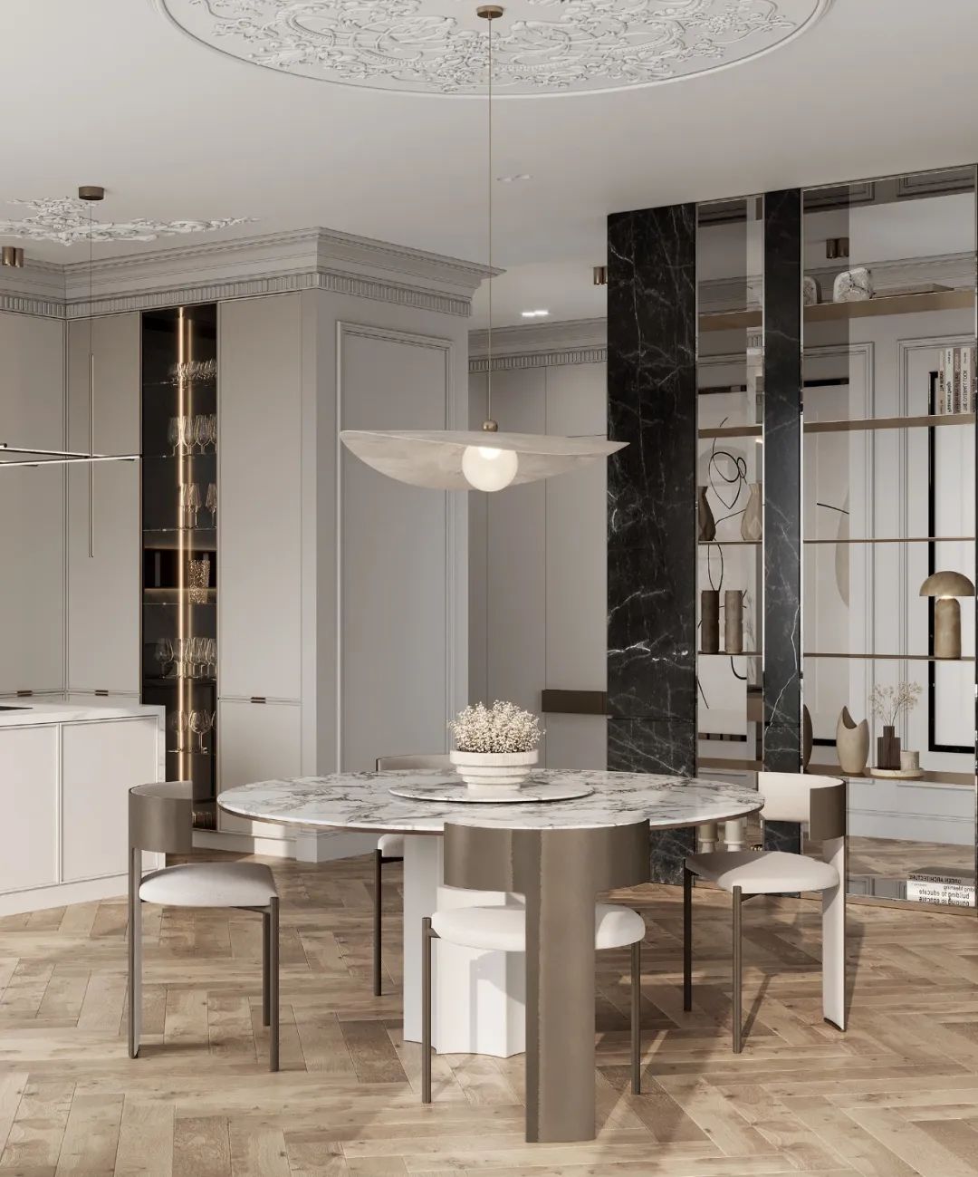 现代轻奢别墅丨Ruslanovna-20