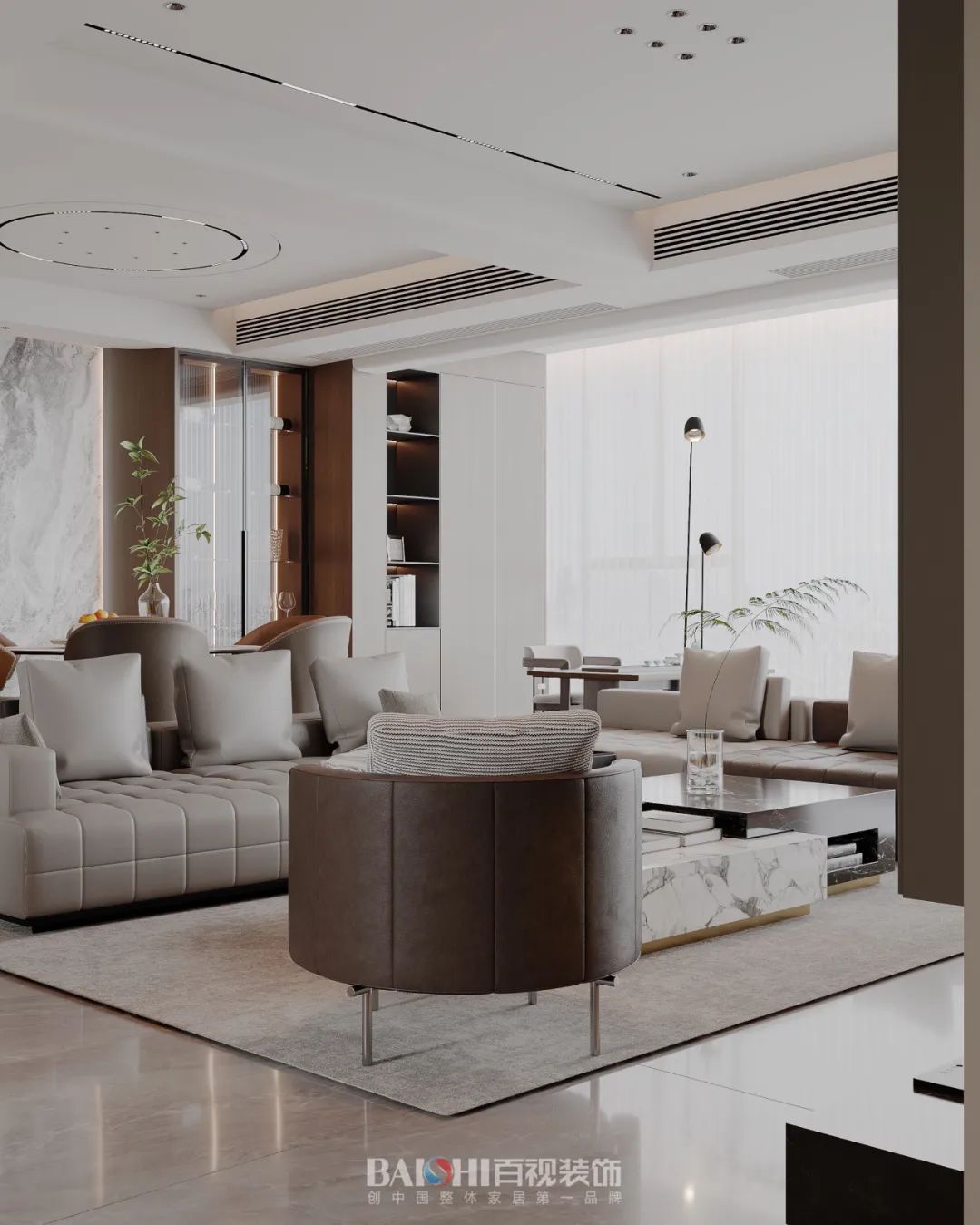 孟晏臣的意式轻奢之家丨中国芜湖丨百视装饰-28