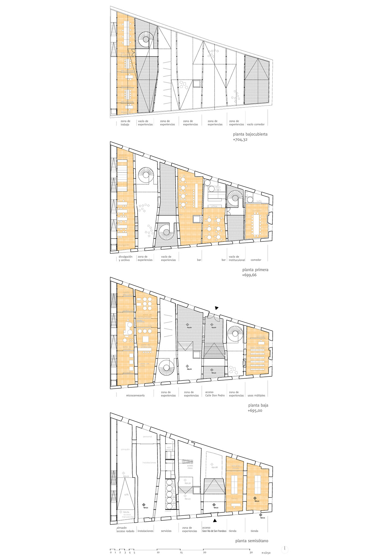 Mahou旗舰中心改造项目丨西班牙马德里丨estudio__entresitio等团队-18