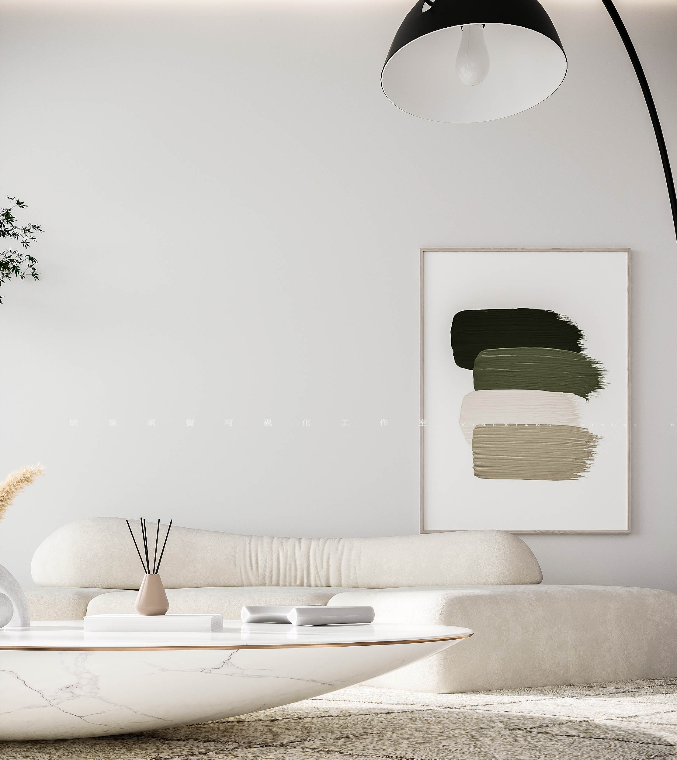 知名设计师打造现代简约办公空间丨映像視覺可视化工作室-7