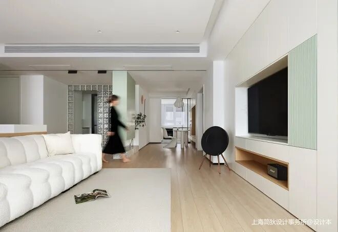 116㎡的现代简约风,主打一个全屋深藏不露!实用细节多到数不清!-24