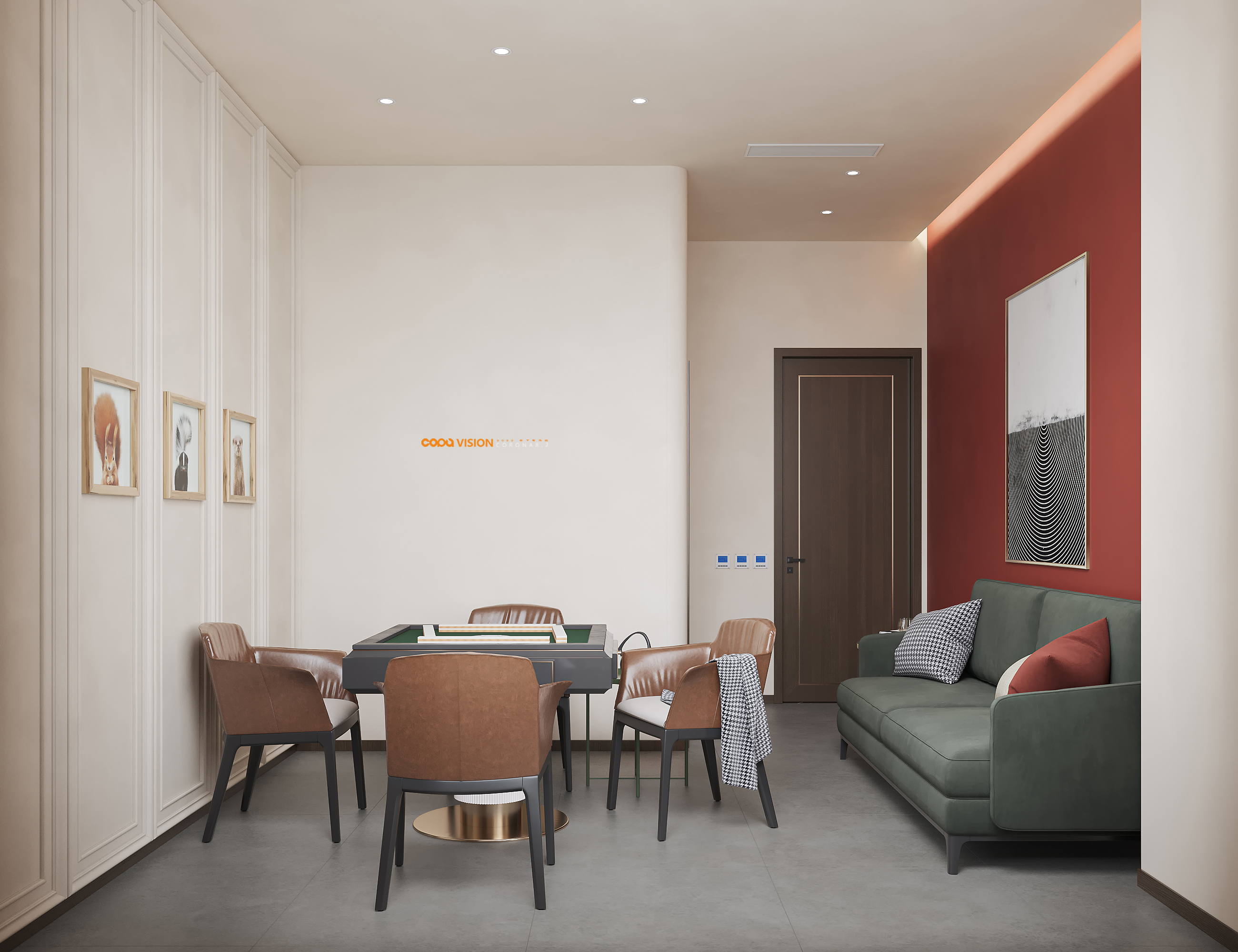 2022 年中下旬工装效果图表现作品丨靠背视觉-55