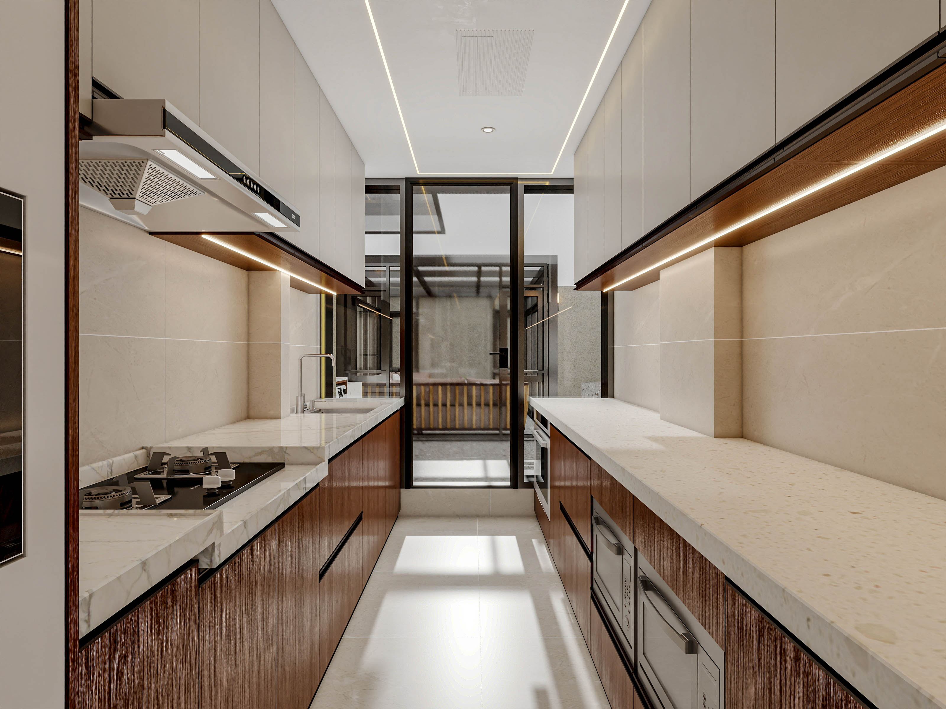 四川成都成都合院（376平方底跃简约中式三居室）-70