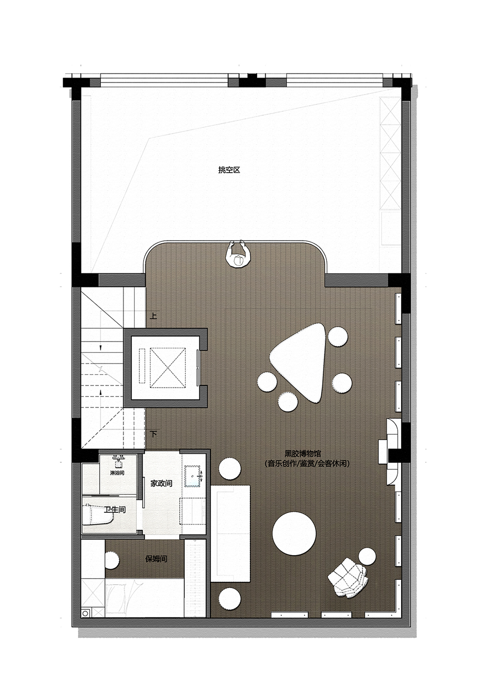 353㎡简奢豪宅丨岳蒙设计-67